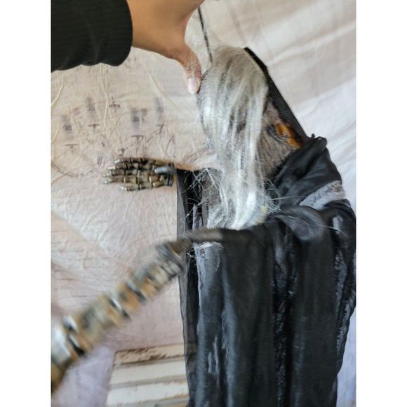 Mini skeleton hanging Halloween proposable home decor lawn - Picture 4 of 8